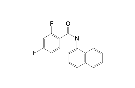 2,4-Difluorobenzamide, N-(1-naphthyl)-