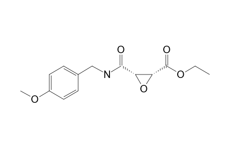 4-N-(p-Methoxybenzyl)-1-ethyl-(cis)-2,3-epoxysuccinamate