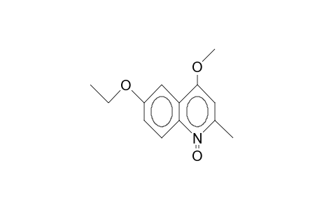 6-Ethoxy-2-methyl-4-methoxy-quinoline 1-oxide