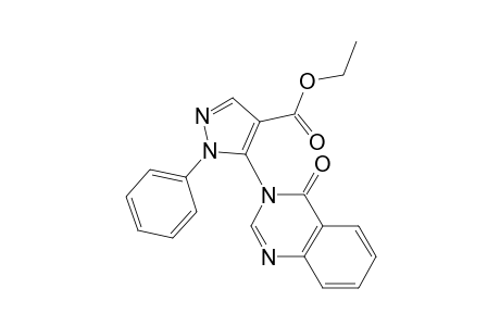 5-(4-Ketoquinazolin-3-yl)-1-phenyl-pyrazole-4-carboxylic acid ethyl ester