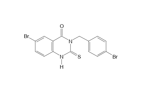 6-bromo-3-(p-bromobenzyl)-2-thio-2,4(1H,3H)-quinazolinedione