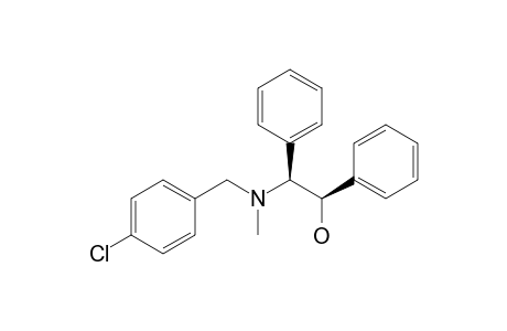 (1R,2S)-N-Methyl-N-4'-chlorobenzyl-1,2-diphenyl-2-aminoethanol