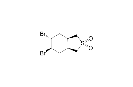 trans-3,4-Dibromo-cis-8-thiiabicyclo[4.3.0]nonane 8,8-dioxide