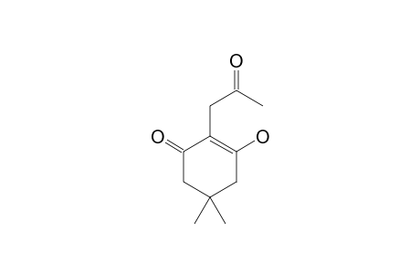 5,5-Dimethyl-2-(2'-oxo-propyl)-cyclohexa-1,3-dione