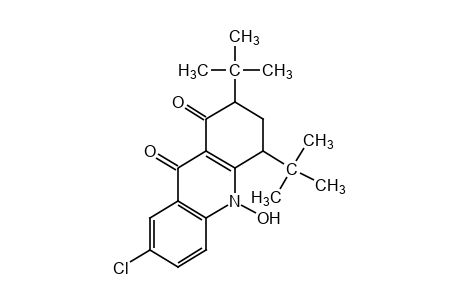 7-chloro-2,4-di-tert-butyl-3,4-dihydro-10-hydroxy-1,9 (2H)-acridandione