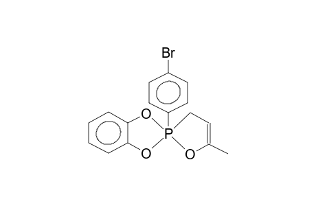 2-(4-BROMOPHENYL)-2,2-ORTHO-PHENYLENEDIOXY-5-METHYL-4-ISOXAPHOSPHOLINE