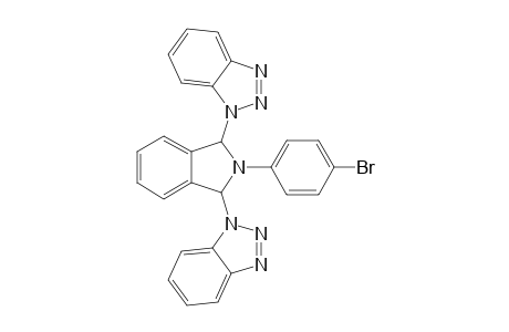 1,3-BIS-(1,2,3-1H-BENZOTRIAZOL-1-YL)-2-(PARA-BrOMOPHENYL)-ISOINDOLINE