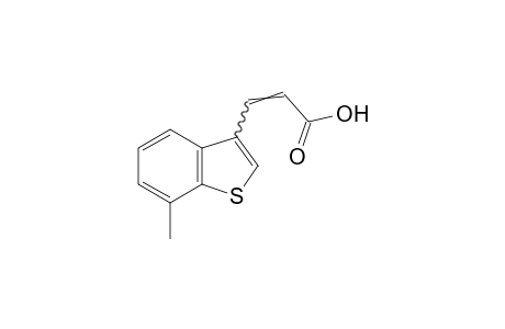 7-methylbenzo[b]thiophene-3-acrylic acid