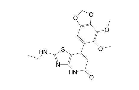 thiazolo[4,5-b]pyridin-5(4H)-one, 7-(6,7-dimethoxy-1,3-benzodioxol-5-yl)-2-(ethylamino)-6,7-dihydro-