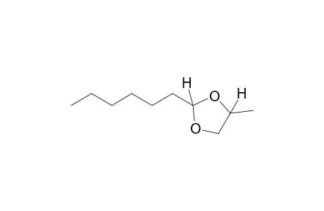 2-hexyl-4-methyl-1,3-dioxolane
