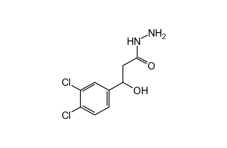 3-(3,4-DICHLOROPHENYL)HYDRACRYLIC ACID, HYDRAZIDE