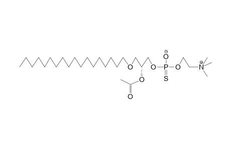 1-OCTADECENYL-2-ACETYL-SN-GLYCERO-3-PHOSPHOTHIONCHOLINE