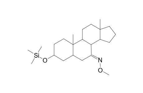 5.ALPHA.-ANDROSTAN-3.ALPHA.-OL-7-ONE(7-O-METHYLOXIME-3.ALPHA.-TRIMETHYLSILYL ETHER)