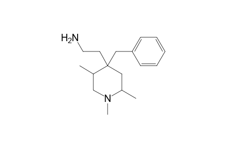 2-(4-Benzyl-1,2,5-trimethyl-4-piperidinyl)ethanamine