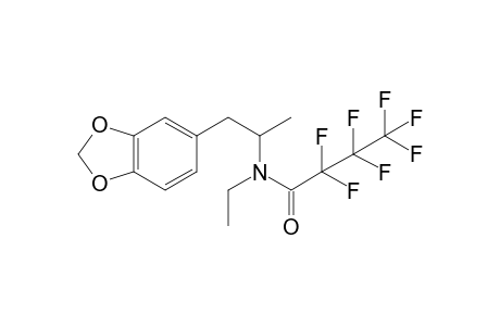 N-(1-(benzo[d][1,3]dioxol-5-yl)propan-2-yl)-N-ethyl-2,2,3,3,4,4,4-heptafluorobutanamide