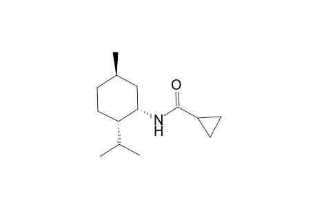 Cyclopropanecarboxylic acid((1S, 2S,5R)-2-isopropyl-5-methyl-cyclohexyl)-amide