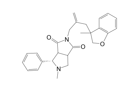 2-[2-(4-Methyl-2,3-dihydrobenzofuran-3-ylmethyl)allyl]-5-methyl-4-phenyl-1,3,3a.alpha.,4.alpha.,6.alpha..beta.,6a.alpha.-hexahydropyrrolo[3,4-c]pyrrole-1,3-dione