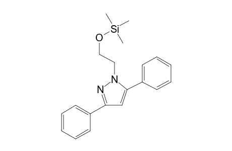 2-(3,5-Diphenyl-1H-pyrazol-1-yl)ethanol, tms