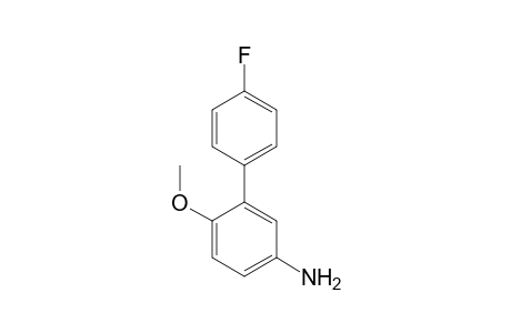 4'-Fluoro-6-methoxybiphenyl-3-amine