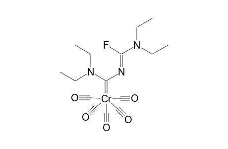 Pentacarbonyl{diethylamino[(diethylamino)(fluoro)methylenamino]carbene}chromium