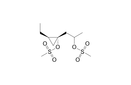 1-[(1S,2R)-2-ethyl-1-methylsulfonyloxy-cyclopropyl]propan-2-yl methanesulfonate