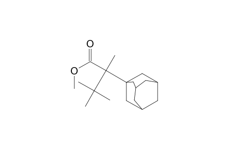 Tricyclo[3.3.1.1(3,7)]decane-1-acetic acid, .alpha.-(1,1-dimethylethyl)-.alpha.-methyl-, methyl ester