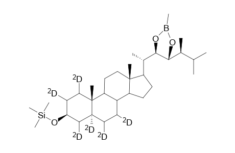 [2H6]-6-Deoxoteasterpne MB TMS ether