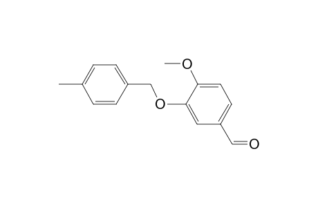 4-Methoxy-3-[(4-methylbenzyl)oxy]benzaldehyde