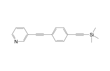 3-{(4-[(trimethylsilyl)ethynyl]phenyl)ethynyl}pyridine