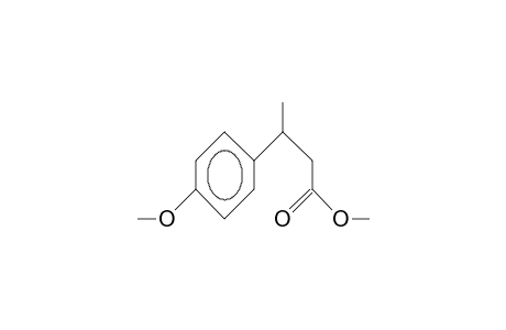 3-(4-Methoxy-phenyl)-butanoic acid, methyl ester