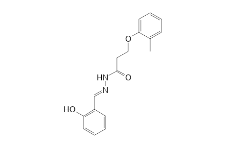 N'-(2-hydroxybenzylidene)-3-(2-methylphenoxy)propanhydrazide