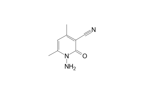 1-amino-1,2-dihydro-4,6-dimethyl-2-oxonicotinonitrile