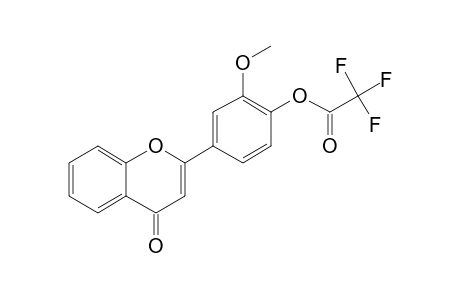 4'-Hydroxy-3'-methoxyflavone, trifluoroacetate