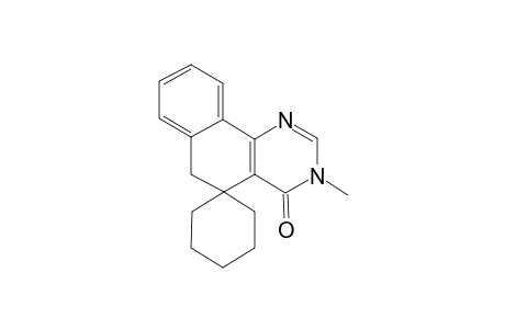 3-methyl-3H-spiro[benzo[h]quinazoline-5,1'-cyclohexan]-4(6H)-one