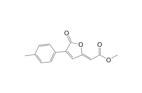 2-(Methoxycarbonylmethylene)-4-(p-tolyl)-1,5-dihydrofuran-5-one