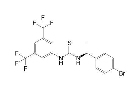 (S)-1-(3,5-Bis(trifluoromethyl)phenyl)-3-(1-(4-bromophenyl)ethyl)thiourea