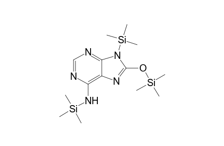 9H-Purin-6-amine, N,9-bis(trimethylsilyl)-8-[(trimethylsilyl)oxy]-