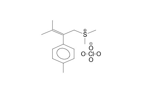 DIMETHYL[2-(PARA-TOLYL)-3-METHYLBUT-2-EN-1-YL]SULPHONIUM PERCHLORATE