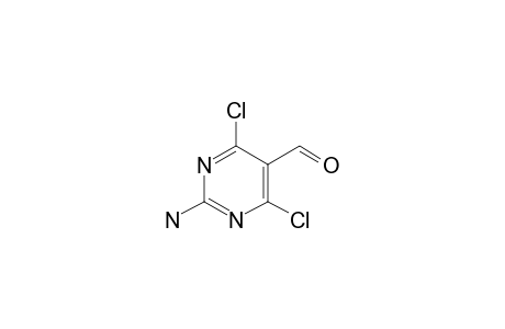 2-Amino-4,6-dichloropyrimidine-5-carboxaldehyde