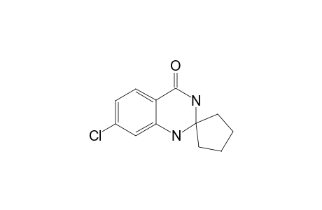 7'-Chloro-1'H-spiro[cyclopentane-1,2'-quinazolin]-4'(3'H)-one