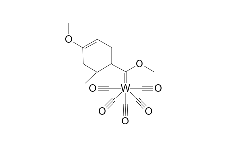 Tungsten, pentacarbonyl[methoxy(4-methoxy-6-methyl-3-cyclohexen-1-yl)methylene]-, [OC-6-21-(trans)]-