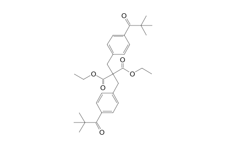 Diethyl bis(4-pivaloylbenzyl)malonate