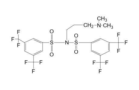 N-[3-(dimethylamino)propyl]-alpha,alpha,alpha,alpha',alpha',alpha',alpha'',alpha'',alpha'',alpha''',alpha''',alpha'''-dodecafluoro-di-3,5-xylenesulfonamide