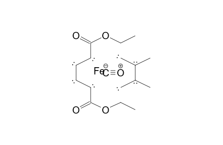 Iron, carbonyl[(2,3,4,5-.eta.)-diethyl 2,4-hexadienedioate][(1,2,3,4-.eta.)-2,3-dimethyl-1,3-butadiene]-