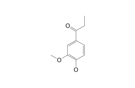 4'-hydroxy-3'-methoxypropiophenone