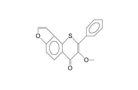 3-methoxy-2-phenylthiopyrano[2,3-e][1]benzoxol-4-one
