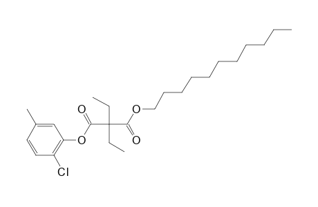 Diethylmalonic acid, 2-chloro-5-methylphenyl undecyl ester