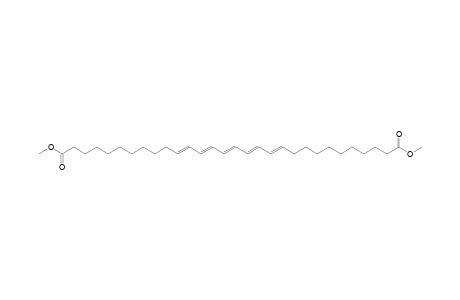 Dimethyl triaconta-11,13,15,17,19-pentaene-dioate