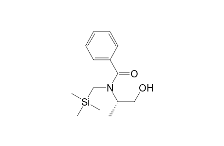 (2S)-2-[N-BENZOYL-N-[(TRIMETHYLSILYL)-METHYL]-AMINO]-1-PROPANOL