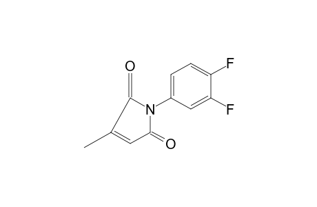 N-(3,4-difluorophenyl)-2-methylmaleimide